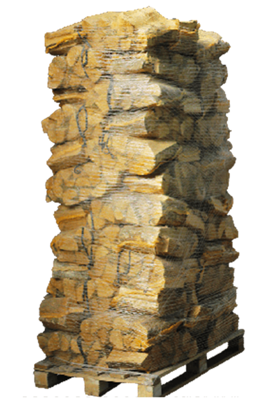 88 Filets de Bûches de Bouleau Fendu Séché au Four 25cm Qualité Supérieure