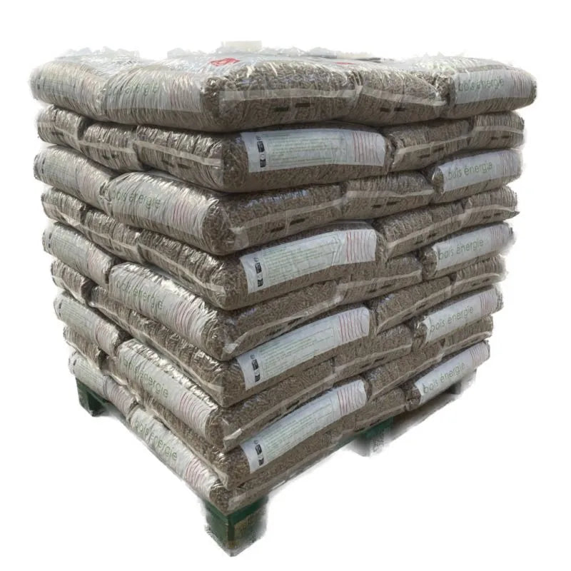 Pellets de Bois Arapellet EN Plus A1 Qualité Supérieure – Palette 63 Sacs 15kg