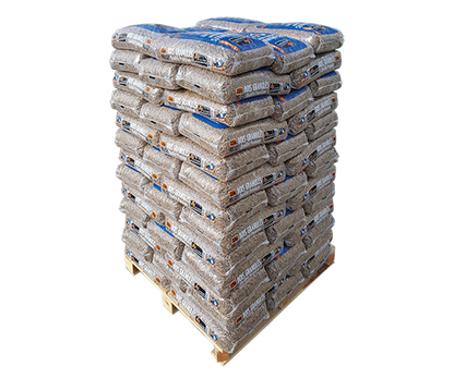 Granulés Bois Woodstock Premium: Chauffage Écologique, Palette 66 Sacs 15kg Durables