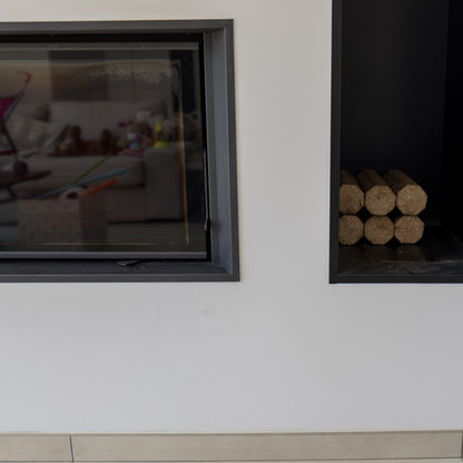 Bûches Compressées Haute Performance Mademoiselle Bûche - 42 Cartons Écologiques