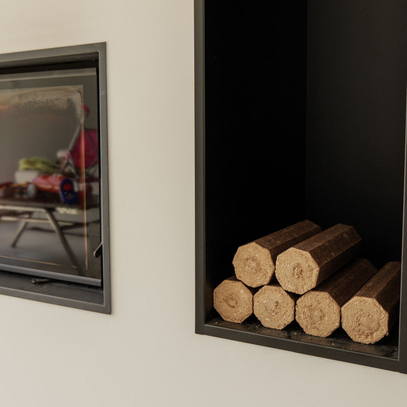 Bûches Compressées Haute Performance Mademoiselle Bûche - 42 Cartons Écologiques