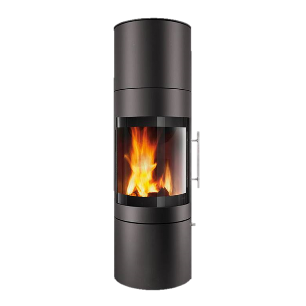 Poêle à Bois HARK 117 ECOplus 6KW Design Élégant Accumulateurs Chaleur Longue Durée