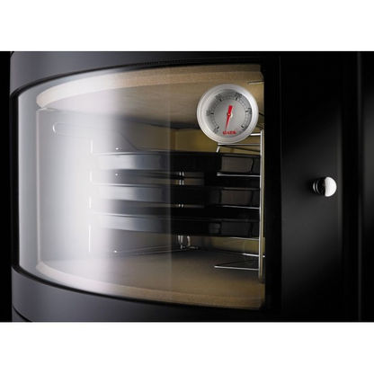 Hark Roma ECOplus 7KW: Poêle à Bois, Four Intégré, Pierre Ollaire Écologique