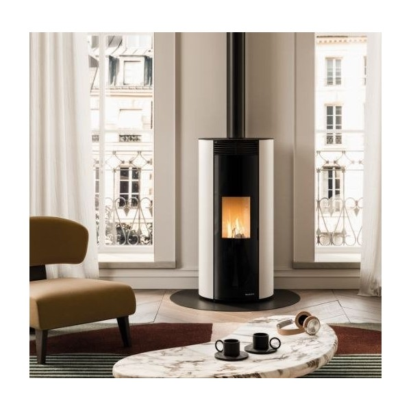 Poêle à Granulés Palazzetti Ecofire EMILY : Chauffage Efficace, Design Moderne 6/9 kW