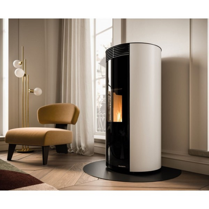 Poêle à Granulés Palazzetti Ecofire EMILY : Chauffage Efficace, Design Moderne 6/9 kW